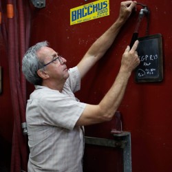 Portrait de Pierre Chaupin à la cave